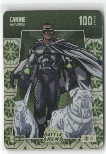 2026 Bo Jackson Battle Arena #GLBF-507 Kenneth Walker CANINE Grandma\'s Linoleum