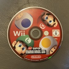 New Super Mario Bros (Nintendo Wii) Preowned DISC ONLY