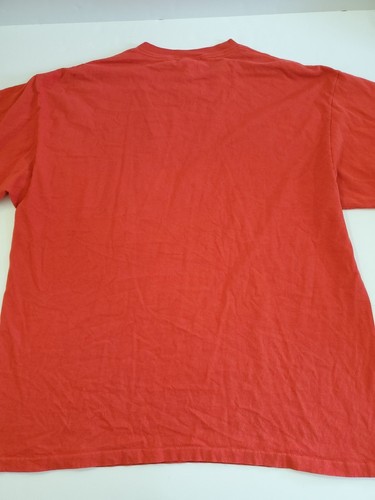 Vintage Logo 7 Chicago Bulls Size 2XL Red 5X Champs Single Stitch T-Shirt - Picture 8 of 11