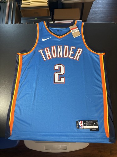 Shai Gilgeous-Alexander Autographed OKC Thunder Signed Jersey NBA Invest Hot PSA - Picture 14 of 22