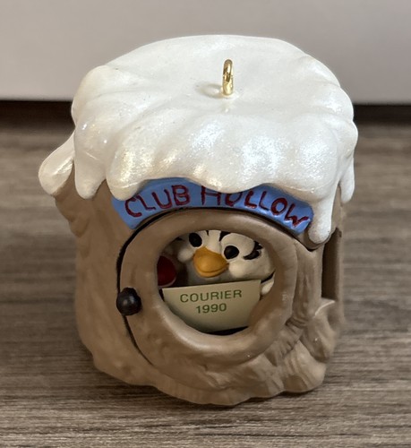 Hallmark Ornament 1990 Club Hollow Club exclusivo con caja - Imagen 2 de 7