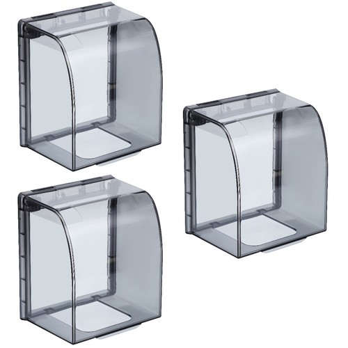  3er Pack 86mm Steckdosenabdeckung Wasserdicht Elektrokasten Wohnmobil Außensteckdose Außen - Bild 6 von 12