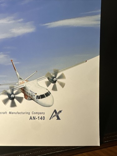 Charkow Staatsflugzeug AN-140 Werbeprospekt - Bild 3 von 12