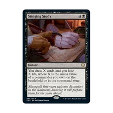 WOTC MtG Commander 2021 Stinging Study (R) NM