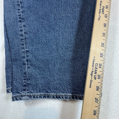 American Eagle Barrel Jeans Women's 20 Mid-Rise Medium Wash Stretch NEW - Picture 7 of 8