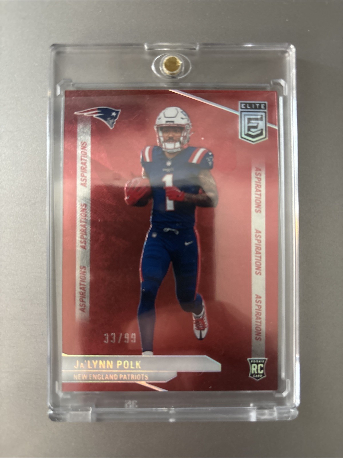 2024 Donruss Elite Ja'Lynn Polk #153 Aspirations Red /99
