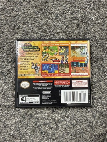 Mario & Luigi: Bowser's Inside Story (Nintendo DS, 2009) CIB - Picture 2 of 4