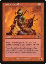 Skirk Outrider - 114 / English / Moderately Played