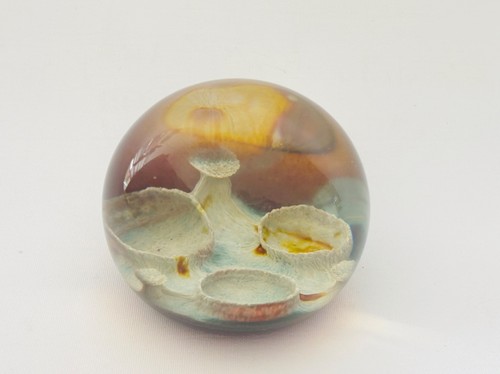 Caithness Glass Paperweight Moonscape Colin Terris Number 220/750 - Picture 7 of 24