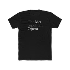 The Metropolitan Opera New York City Men's Cotton Crew Tee Lincoln Center