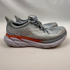 Hoka Clifton 9 Women's Road Running Shoes Light Blue Size 8