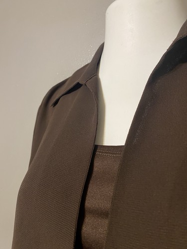 GORGEOUS CATO WOMAN BLOUSE - SIZE 18/20W - BROWN - Picture 2 of 2