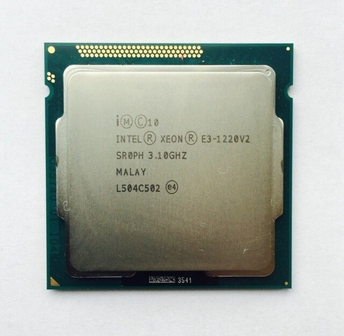 Intel Xeon E3-1220 v2 3.1GHz Quad Core 4Threads LGA1155 SR0PH 69 W CPU Processor - Picture 1 of 4