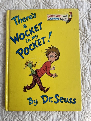 There's a Wocket in My Pocket by Seuss 1974, Hardcover EUC - Imagen 1 de 5