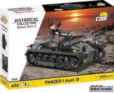 Cobi Historical Collection World War II 2660 Panzer I (France 1940) 2660