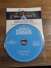 Haunted Mansion (Blu-ray + Digital Code, 2023) Disney (Disc Only & Digital) New