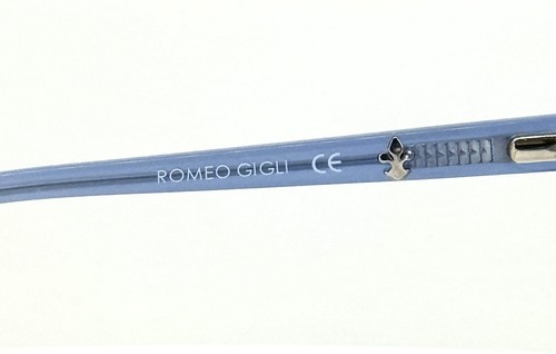 ROMEO GIGLI RG77019 B Blau Braun Damen Semi Cat Eye Brille 53-15-135 B:37 - Bild 8 von 13