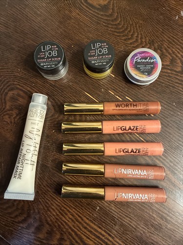 Beauty Society Lip Job, Lip Repair, Paradised Lip Balm, Glaze, Lip Nirvana, More