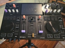 Denon DJ PRIME GO Double Deck Rechargeable Smart DJ Console w/ Flight Case