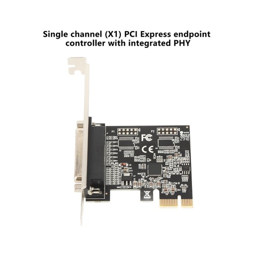 Pcie Expansion Card Pci Express 1X Ieee 1284 Db25 Parallel Port Printer Port GFL - Picture 10 of 22