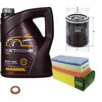 Mann Inspektionspaket 5 L Mannol Extreme 5W-40 FüR Dacia Dokker 1.6 Lodgy