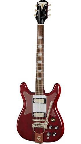 Epiphone Crestwood Custom Cherry by Gibson with gig bag electric guitar - Picture 6 of 8