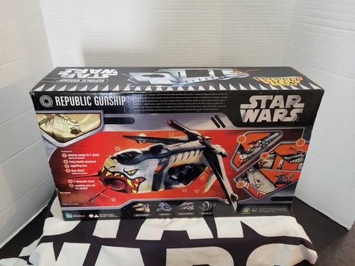 Republic Gunship 2006 STAR WARS Saga Collection Cartoon Network NEW Sealed D1 - Picture 2 of 4