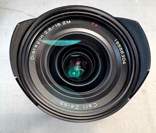 Zeiss Distagon 15 mm f/2.8 T*ZM Lens M Mount NM with 15 mm Zeiss Viewer M. - Picture 7 of 15