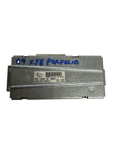 08-09 JAGUAR XJ8 VACM VOICE MODULE UNIT 2W93-14B292-AD