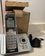 VTech 1 Cordless Phone Answering System w Caller ID Call Waiting Handset CS6529
