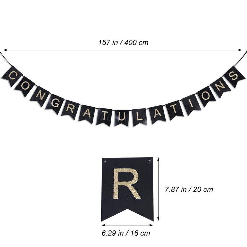 4 Meters Graduation Photoshoot Props Party Table Decorations Letter eBay