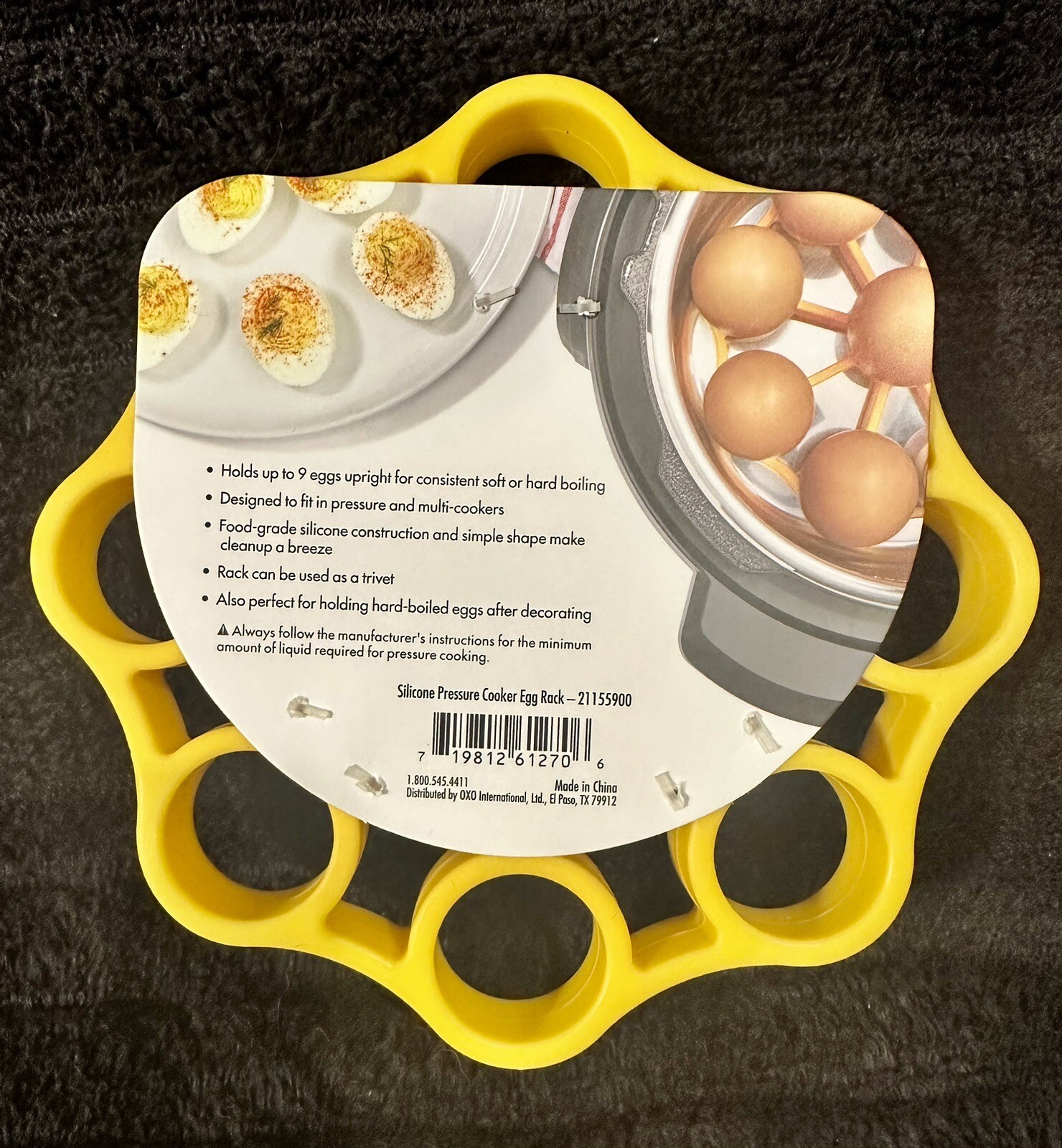 Oxo SoftWorks Silicone Pressure Cooker Egg Rack 21155900