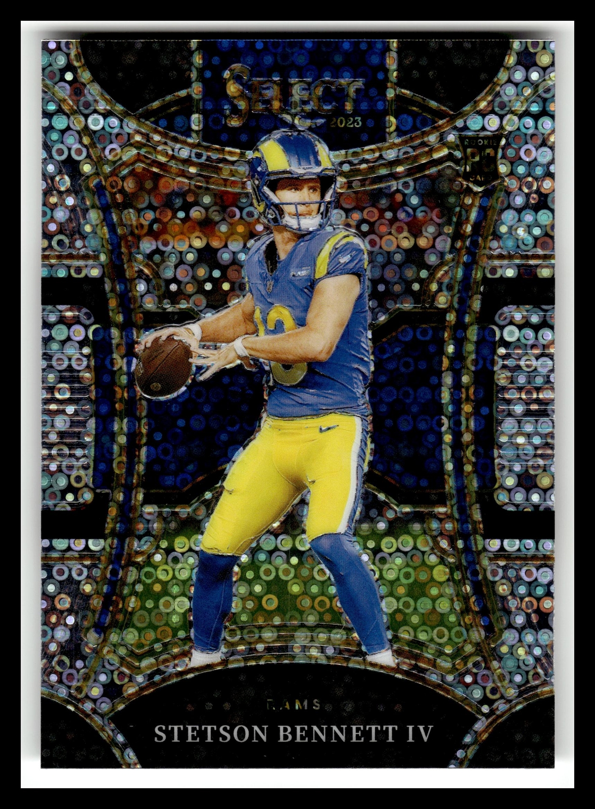 2023 Panini Select #456 Stetson Bennett IV Disco Prizms