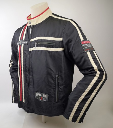 Chaqueta negra para hombre Chevignon Barron talla XL Seven Roads asfalt Rider - Imagen 2 de 11