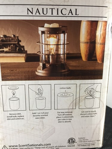 Wax Warmer Edison Vintage Style Bulb Nautical Rustic Industrial Farmhouse Decor - Picture 5 of 7