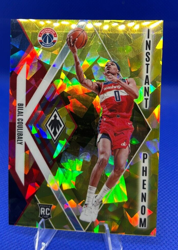 Bilal Coulibaly 2023-24 Panini Phoenix Instant Phenom Yellow Ice RC 90/175