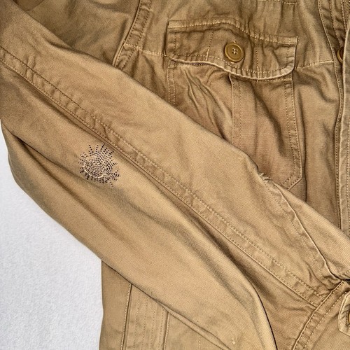 Surplus Mens Raw Vintage Heritage Heavyweight Jacket * L * Washed Tan * - Picture 2 of 6