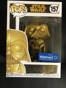 gold darth vader pop walmart