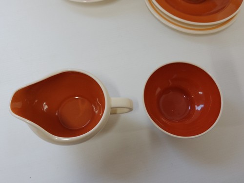 VINTAGE COMPLETE 'Susie Cooper' Tea for Two/Breakfast Set *Some Crazing - Picture 3 of 12
