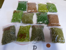 Lot de 12 SACHETS DE FLOCAGE MOUSSE. Lot D