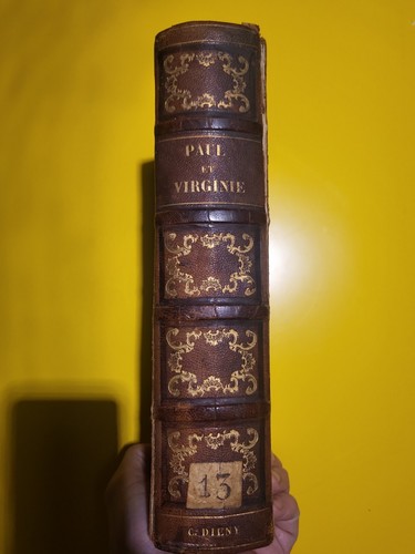 Paul Et Virginie Et La Chaumière Indienne Par Bernardin De populaire Saint Pierre L.curmer