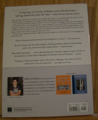 Likewise: The High School Comic Chronicles of Ariel Schrag (High School Chronic) - Picture 2 of 2