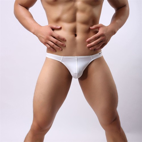 Para hombres Tanga Tanga Calzoncillos Sexy Ropa Interior Bikini Bolsa T-back Calzoncillos EE. UU. - Imagen 6 de 33