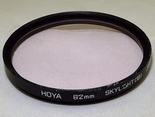 Hoya Skylight 1B 62mm Filter Made in Japan -  with minor scratches