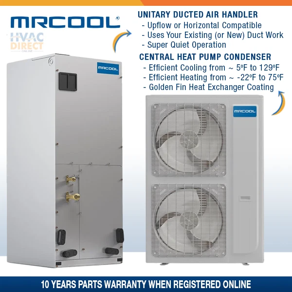 4-5 Ton 17-18 SEER MRCOOL Universal Heat Pump Inverter Split System BYO-Kit  | eBay