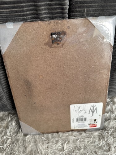 Michael Jackson Wall Art - 8x10 -Solid Slab Frame 2010 New SEALED - Vintage - Picture 2 of 2