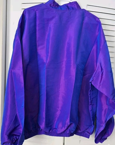 Damen Sport Einheitsgröße Frosty Hell Lila Pullover Windbreaker Jacke Reißverschluss - Bild 2 von 3