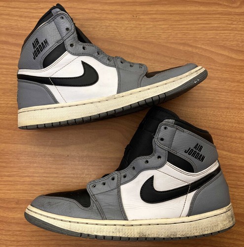 Nike Air Jordan 1 Rare Air Cool Grey 2017 Black Size 9.5 Sneakers 332550-024 - Picture 2 of 11