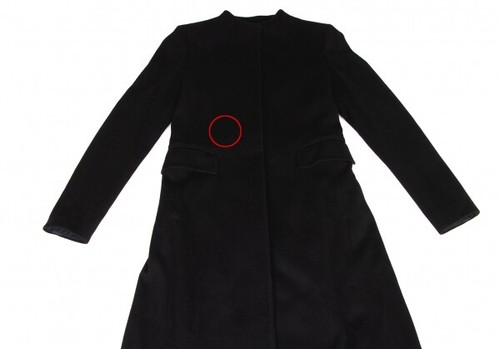 Jean Paul GAULTIER FEMME Wool Collarless Long Coat Size 40(K-129205) - Picture 3 of 12