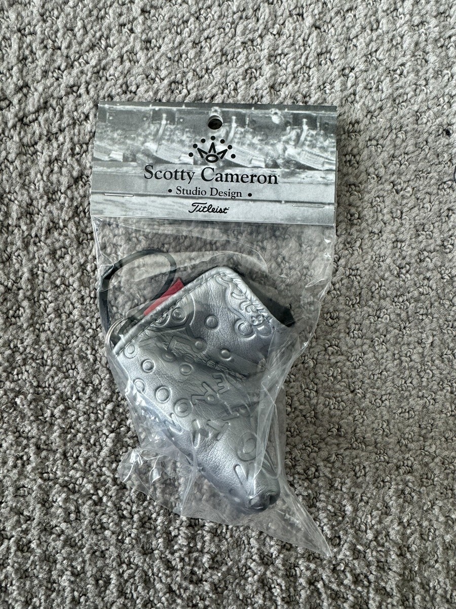 【Scotty Cameron】ミニパターカバーキーフォブ Scotty Cameron Key Fob Mini Headcover Silver 2023 Halloween